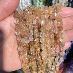 Cuentas <span class=keywords><strong>de</strong></span> piedra natural <span class=keywords><strong>de</strong></span> 6x8mm al por mayor para la fabricación <span class=keywords><strong>de</strong></span> joyas, cuentas <span class=keywords><strong>de</strong></span> piedra sueltas <span class=keywords><strong>de</strong></span> tipo elíptico irregular para la fabricación <span class=keywords><strong>de</strong></span> joyas - Product Image 4