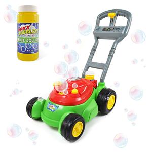 Bubble-N-Go Deluxe <strong>Toy</strong> Bubble <strong>Lawn</strong> <strong>Mower</strong> with 4 oz Bubble Solution, No Batteries Required - Product Image 1