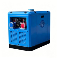 Générateur diesel silencieux de type boîte 5-7KW 220V 60Hz avec démarrage automatique, DC portable, ATS AVR pour yacht, croisière, maison, alimentation de secours