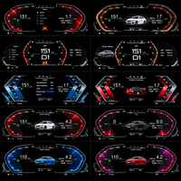Pour X1 E84 : Affichage numérique LCD du combiné d'instruments avec Carplay, affichage de la pression des pneus, Plug and Play, sans codage, Canbus, pièce de rechange aftermarket