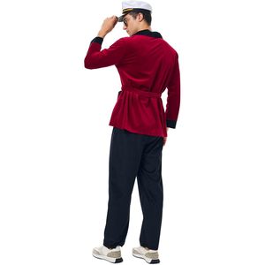 Disfraz de Hugh Hefner para hombre adulto, capa, pantalones, sombrero, gafas, pipa, disfraz de Halloween, accesorio para disfrazarse - Product Image 2