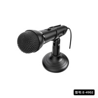 Microphone de jeu pliable filaire de 3.5mm de poche Microphone de conférence filaire portable de 3.5mm de fabrication chinoise