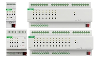 GVS KNX Actionneur multifonctionnel direct d'usine Actionneur multifonction KNX 24 fois 10A Interrupteur Actionneur de contrôle de gradation aveugle