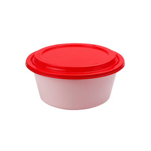 Boîte <span class=keywords><strong>à</strong></span> bento japonaise ronde épaisse jetable en PP de qualité alimentaire ZY251, utilisable au micro-ondes, 160 mm, pour sushi, soupe et nouilles <span class=keywords><strong>à</strong></span> emporter - Product Image 1
