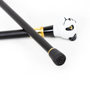 Panda Zweiteiliger Gehstock aus Harz Chinesisches Nationales Schätzestück Niedlicher Tier-Design Partystick Eleganter Minimalistischer Spazierstock - Product Image 3