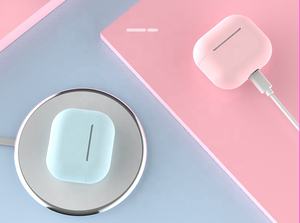 Funda para Auriculares IVANHOE 8 Colores <span class=keywords><strong>2021</strong></span> para Apple Airpods <span class=keywords><strong>3</strong></span>, Accesorios para Teléfono, Funda de Silicona para Airpods <span class=keywords><strong>3</strong></span> - Product Image 5