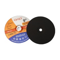 Disque de meulage en métal WGW T42 longue durée, lisse, 230 mm x 3 x 22,23 mm, 9 pouces, 80 m/s, haute dureté, meuleuse d'angle portable