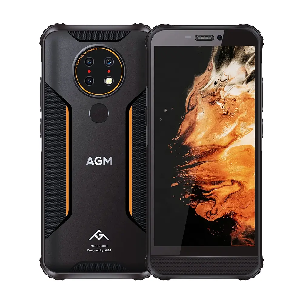 Original AGM H3 Android 11 Outdoor Rugged Mobile Phone Dual Sim Durable Ruggedized Unlocked Bar Phones