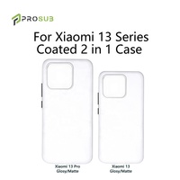 Prosub Sublimation Blank 3D 2 en 1 Coque de téléphone personnalisée à revêtement résistant pour Xiaomi 13 Pro