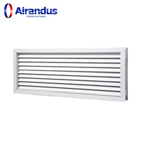 Grille de ventilation en plastique pour système de CVC, retour d'air