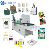 Nueva Impresora Automática de Cajas de Pizza de Cartón Digital de Impresión Única YI SHI DE con Velocidad de 50 m/min, Resolución de 1200 dpi, Color CMYK