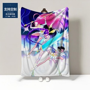 Nouvelle couverture polaire personnalisée avec logo Anime K-POP Witch Hunt Team Blanket Couvertures en peluche graphique personnalisées - Product Image 5