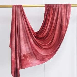 ผ้าคลุมศีรษะมุสลิมแบบเจอร์ซีย์ผ้าฝ้ายพรีเมียมลายพิมพ์หรูหรา รุ่นใหม่ล่าสุด ปี 2026 ผ้าคลุมไหล่สำหรับผู้หญิง ฤดูใบไม้ผลิ ฤดูร้อน - Product Image 5