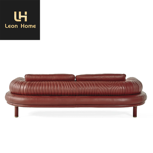 Produttore di vendita calda su misura di lusso soggiorno divano <span class=keywords><strong>Nevada</strong></span> nuovo Design soggiorno in vera pelle divano mobili - Product Image 3
