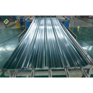 Tuiles de <span class=keywords><strong>toiture</strong></span> en PVC ondulé trapézoïdal de petite taille au design moderne, en résine synthétique, <span class=keywords><strong>pour</strong></span> les toits d'hôtels et de bâtiments - Product Image 6