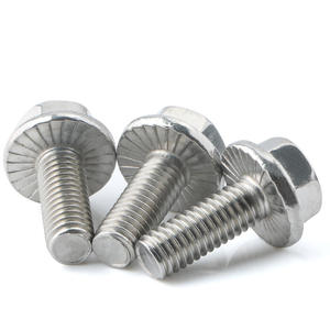 Heavy Duty 316 Stainless Steel Flange <strong>Bolt</strong> A4-80 Grade <strong>M16</strong> X 150mm Plain Finish DIN Standard - Product Image 1