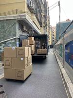 Transitaire express Amazon FBA USA, livraison DDP porte-à-porte, frais de douane inclus, dédouanement effectué