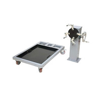 Outil d'Atelier Automobile Support Moteur Rotatif 500 KG pour Camion Voiture, Châssis de Réparation Moteur Fixe pour Révision Boîte de Vitesses