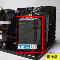 Unité de condensation intérieure HBP 50Hz avec moteur Tecumseh et capacité de refroidissement de 3/4 CV pour compresseur de réfrigérateur refroidi par air – Émirats Arabes Unis