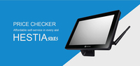 HESTIA Windows 10 Système Barcode Scanning Produit Prix Lecteur Écran Tactile Prix Vérificateur Pour Supermarché