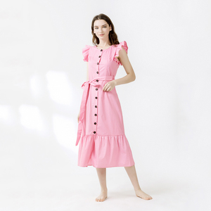 Las mujeres de moda casual al por mayor señoras de manga larga, Vestidos - Product Image 3