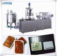 Machine d'emballage liquide DPP-250Y de boursouflure pour la confiture de chocolat de beurre de miel