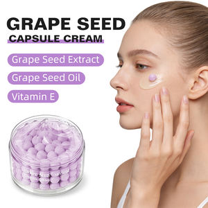 Crema de Cápsulas con Extracto de Semilla de Uva de Belleza Coreana, Antioxidante para la Piel, Antienvejecimiento, Mejora la Complexión Opaca, Hidratante, Etiqueta OEM - Product Image 2