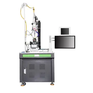 Hochwertige neue halbautomat ische 3-Achsen-Laserschweißmaschine für quadratische Batterien