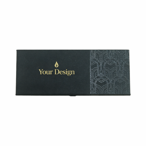 Caja de Papel Rígida Magnética Plegable Rosa Premium con Logotipo Personalizado para Empaque de Regalos Cosméticos y Productos de Belleza - Product Image 4