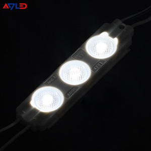 Módulo LED de Alta Potencia de 12 V y 3 Leds, 1.5 W, para Exteriores, 2835, para Letreros Luminosos, Cajas de Luz, Carteles Publicitarios - Product Image 2