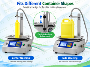 Máquina Automática de Llenado de Líquidos por Peso para Aceite Comestible, Detergente, Miel, Vinagre, Vino y Líquidos Viscosos - Product Image 2