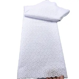 Robe de mariée en dentelle 100% coton Voile suisse dentelle/dentelle suisse tissu français/suisse dentelle suisse tissu africain