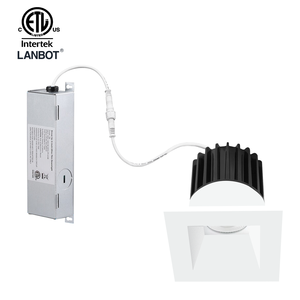 Faretto da Incasso Residenziale 8W 5CCT, Luce LED a Soffitto Sottile Integrata, Illuminazione Incassata per Soggiorno e Bagno - Product Image 1