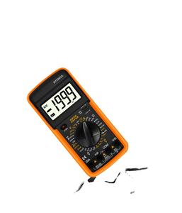 Multímetro Digital Compacto Aismartlink (Equivalente ao DT9205A) - Ferramenta Versátil para Medição de Tensão e Corrente - Product Image 3