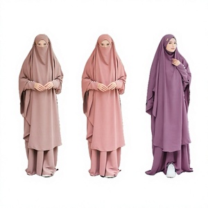 Conjunto de Abaya Elegante y Modesto, Conjunto Medina, Ropa Tradicional Musulmana para Mujer, Perfecto - Product Image 2