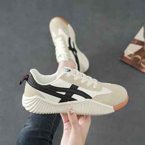 Zapatos Deportivos Casuales para Mujer, Blancos, Tacón Bajo, Suela de Goma, Soporte de Arco, Estilo para Caminar, Tallas 35-43 - Product Image 3