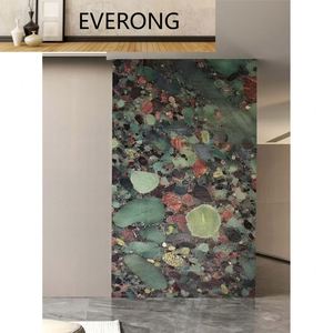 Marbre Breccia Naturel <span class=keywords><strong>Paris</strong></span> Spring, Pierre Sombre de Luxe avec Veines Breccées Multicolores pour Murs Décoratifs et Plans de Travail - Product Image 6