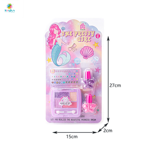 Kit de studio de manucure - Ensemble de maquillage interactif avec outils lavables et lumineux, jouet éducatif DIY, cadeau pour enfants de 5 à 12 <span class=keywords><strong>ans</strong></span> - Product Image 6