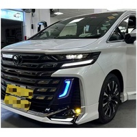 Kit carrosserie PP pour Toyota Vellfire série 40 2024, mise à niveau vers le modèle Modelista, kit de conversion, haute qualité