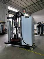 Machine à laminer le film PUR neuf de 55 gallons, pressée à chaud, pour contreplaqué, PVC, PET, PETG, PP, PUR, avec moteur et boîtier en bois