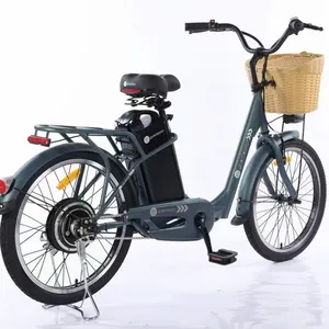 48V 500W Disc Brake Electric Bicycle Urban City 27.5 Inch Step through E Bike with LCD Screen Anti-Dumping Duty Design