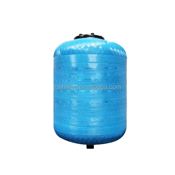 Reinforced plastic connection FRP Fiberglass Expansion Tank for hydraulic hammer arresting