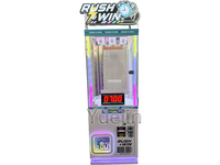 Máquina de Juego Arcade 7Seconds Coin Operated Stop Time con Garantía de 1 Año, en Inglés, con Premios de Juguetes de Metal y Peluche