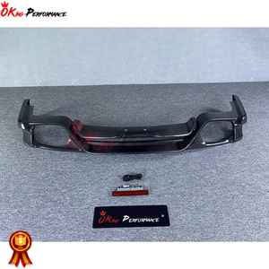 Kit de carrosserie en Fiber de carbone de Style Top <span class=keywords><strong>Secret</strong></span> pour lèvre de diffuseur arrière Nissan R35 GTR (avec lampe LED) - Product Image 5