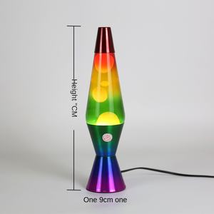 X-Men lampe à lave volcanique <span class=keywords><strong>cône</strong></span> cire hydre lampe LED veilleuse maison atmosphère créative lampe pour salon batterie enfichable - Product Image 3