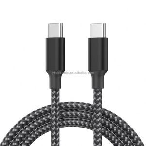 <b>USB</b> <b>C</b> to <b>USB</b> <b>C</b> Cable 1M 2M 3M 60W Type <b>C</b> Nylon Braided Charger Cord Fast Charging for iPhone 17 16 15 iPad MacBook CarPlay - Product Image 4