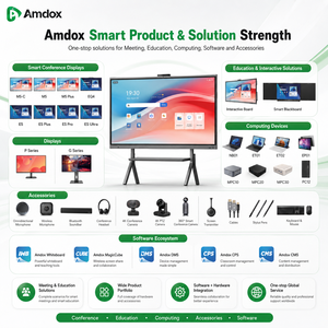 Pantalla Interactiva Inteligente Amdox 4K Android 14 OPS 55 65 75 86 1, Monitor de Pantalla Táctil, Pizarra Blanca Jiage Amdox Inte - Product Image 3