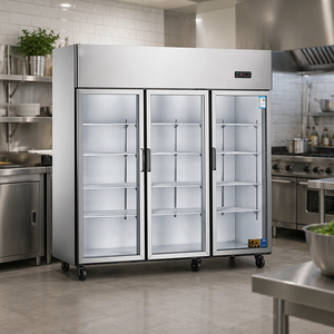 Produits phares : Réfrigérateur commercial à double porte, congélateur 2 portes, refroidisseur vertical à air pour la maison avec faible MOQ LM-FRC2G - Product Image 6