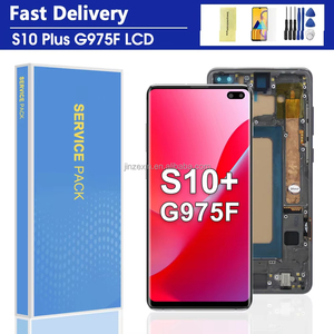 Écran tactile Incell en gros pour <span class=keywords><strong>Samsung</strong></span> <span class=keywords><strong>S10</strong></span> Plus, assemblage de numérisateur, remplacement pour écran LCD <span class=keywords><strong>Samsung</strong></span> <span class=keywords><strong>S10</strong></span> Plus, cadre d'écran - Product Image 2