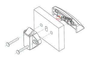 Serrure de <span class=keywords><strong>porte</strong></span> de placard et caravane, <span class=keywords><strong>remorque</strong></span> de camping-car, caravane, verrouillage Push, poignée de bouton - Product Image 6